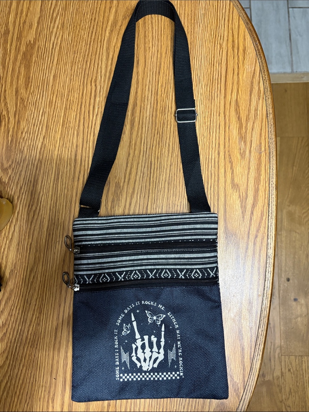 Rock 🎸 themed small crossbody bag